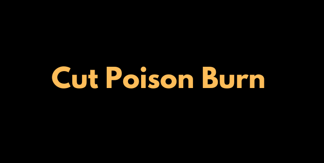 Cut Poison Burn website