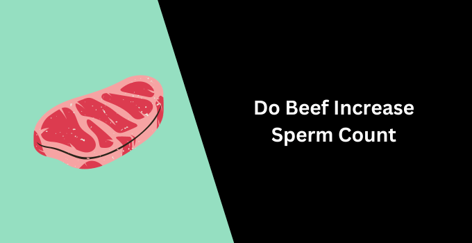 beef increase sperm