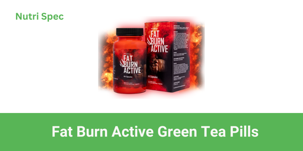 Fat Burn Active Green Tea Pills