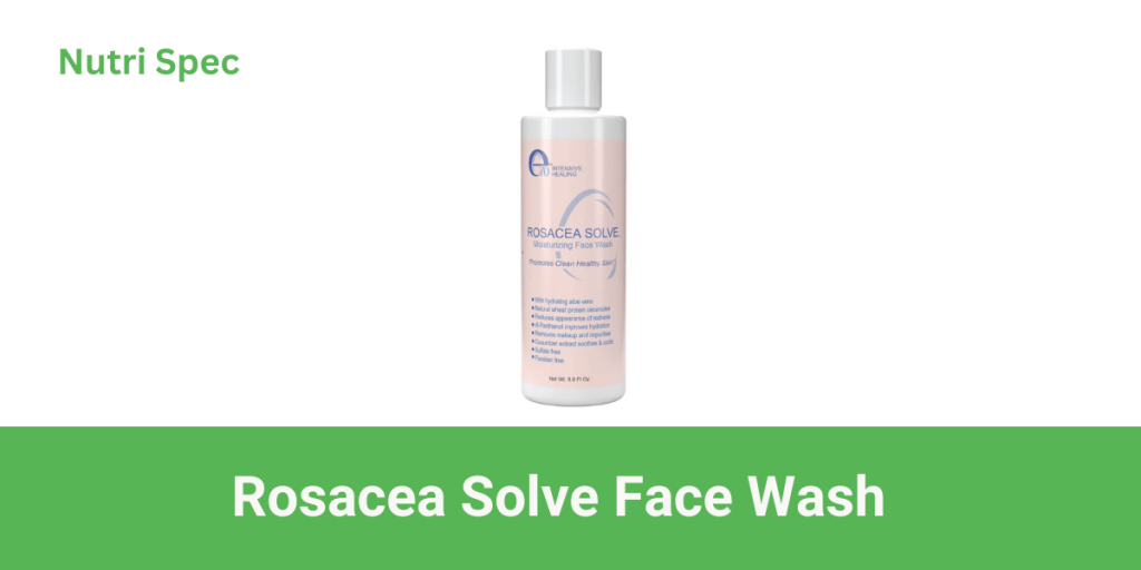  Rosacea Solve Moisturizing Face Wash