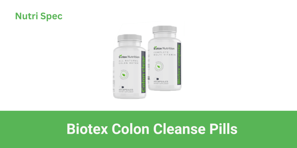 Biotox Colon Cleanse Detox Pills