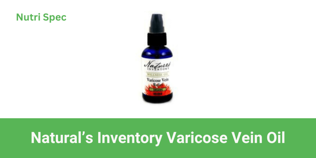 Natures Inventory Varicose Vein Oil