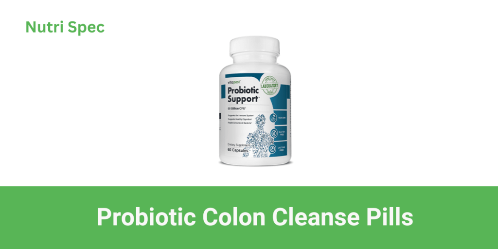 Probiotic Plus Colon Cleanse Pills