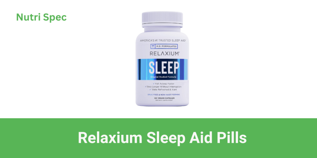 Relaxium Sleep Aid Pills