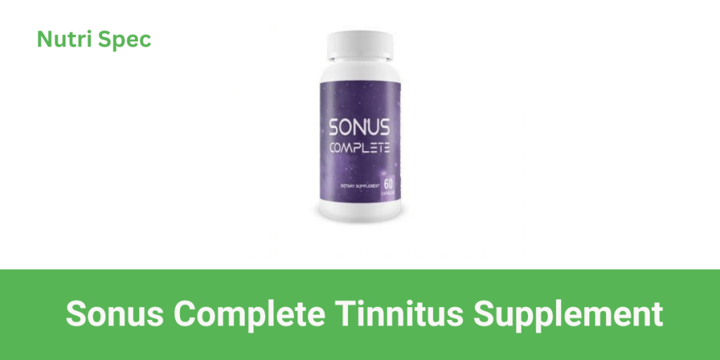 Sonus Complete Tinnitus Supplement