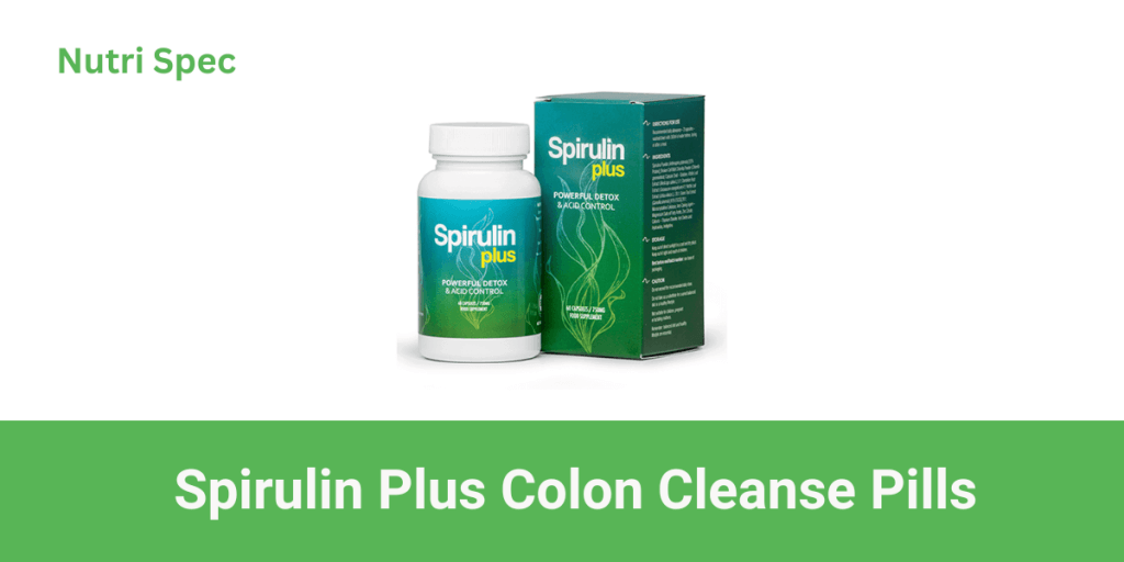 Spirulin Plus Colon Cleanse Detox Pills