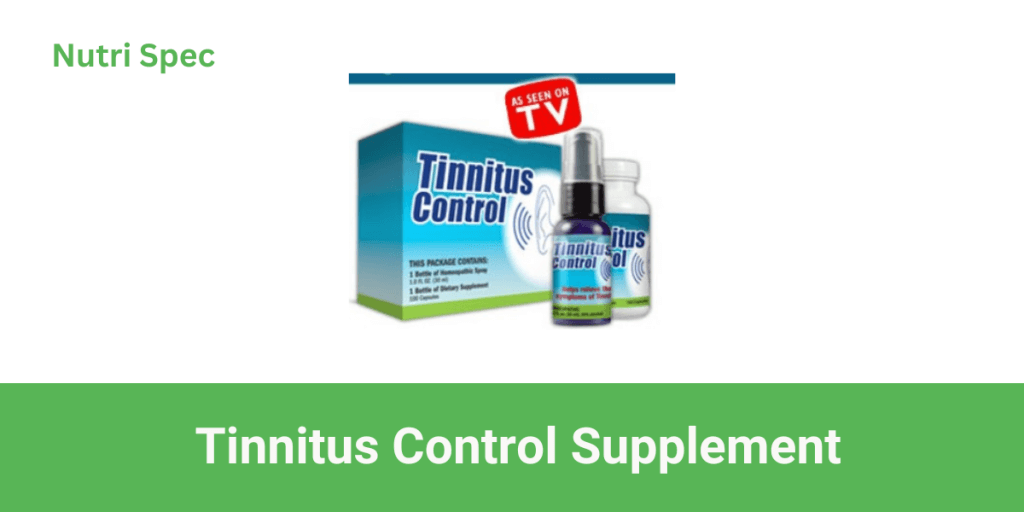 Tinnitus Control Supplement